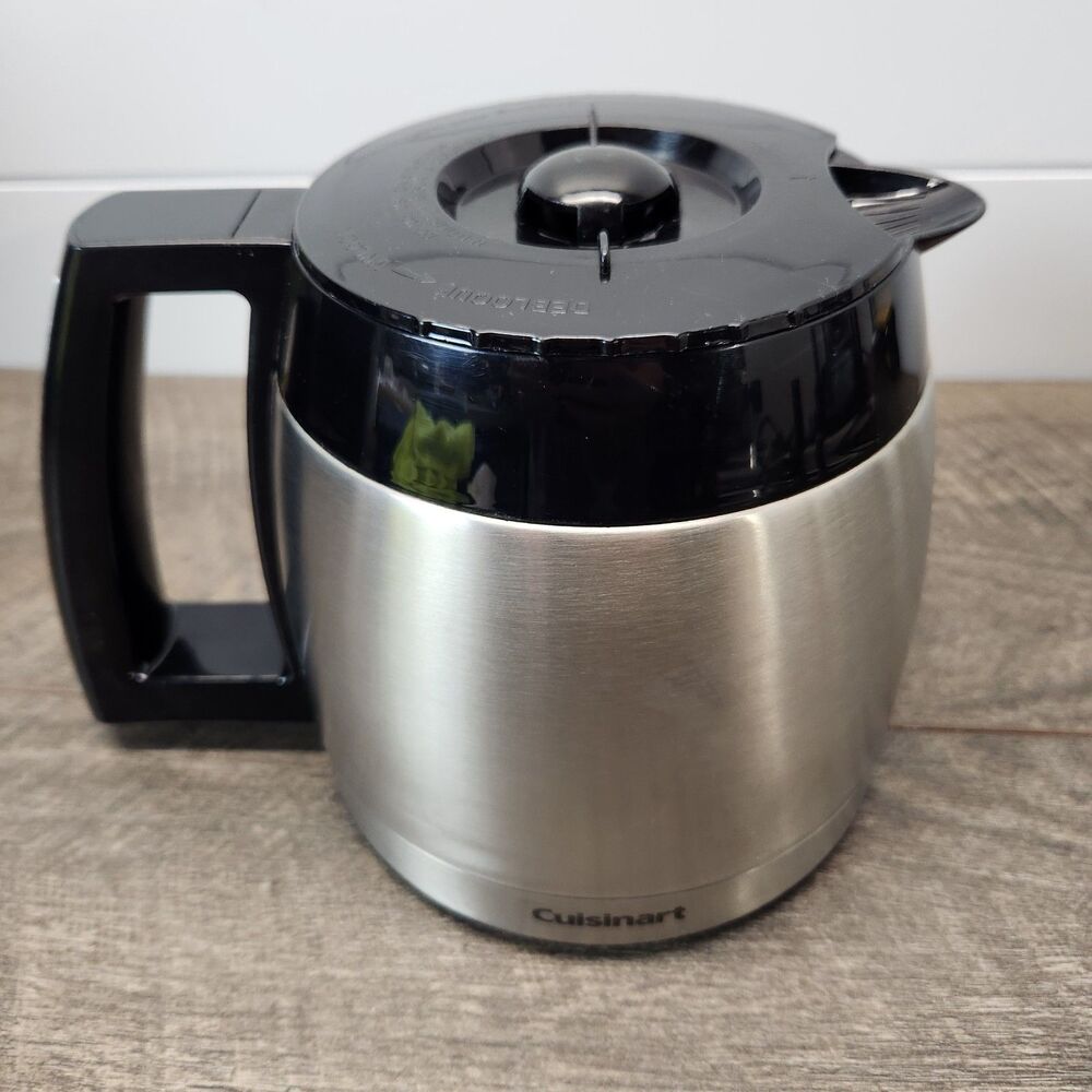 Cuisinart Replacement 12 Cup Thermal Coffee Pot Carafe Stainless Steel